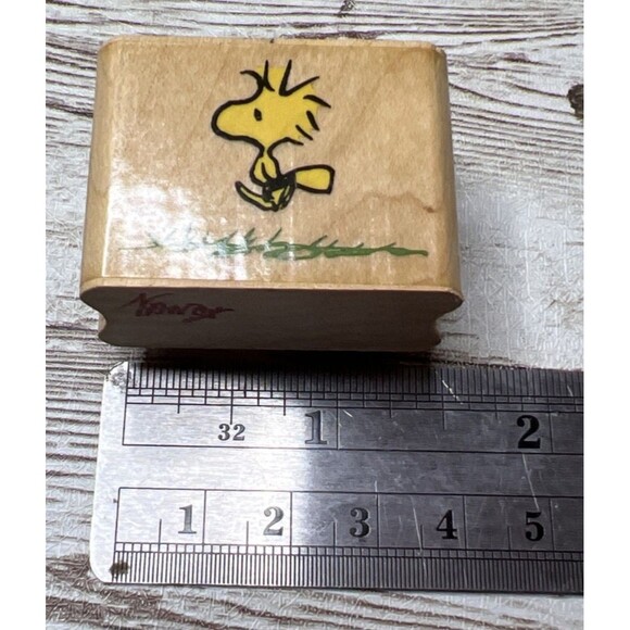 Lot of 11 Rubber Stampede Cartoon (1990's) Wood Rubber Stamp VTG Disney Snoopy - Picture 6 of 11